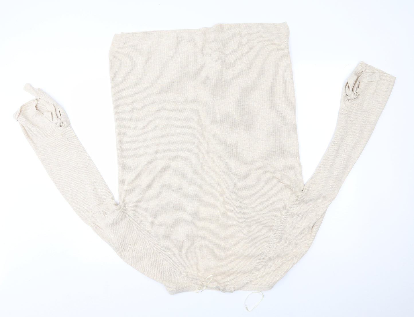 George Womens Beige   Cardigan Jumper Size 14
