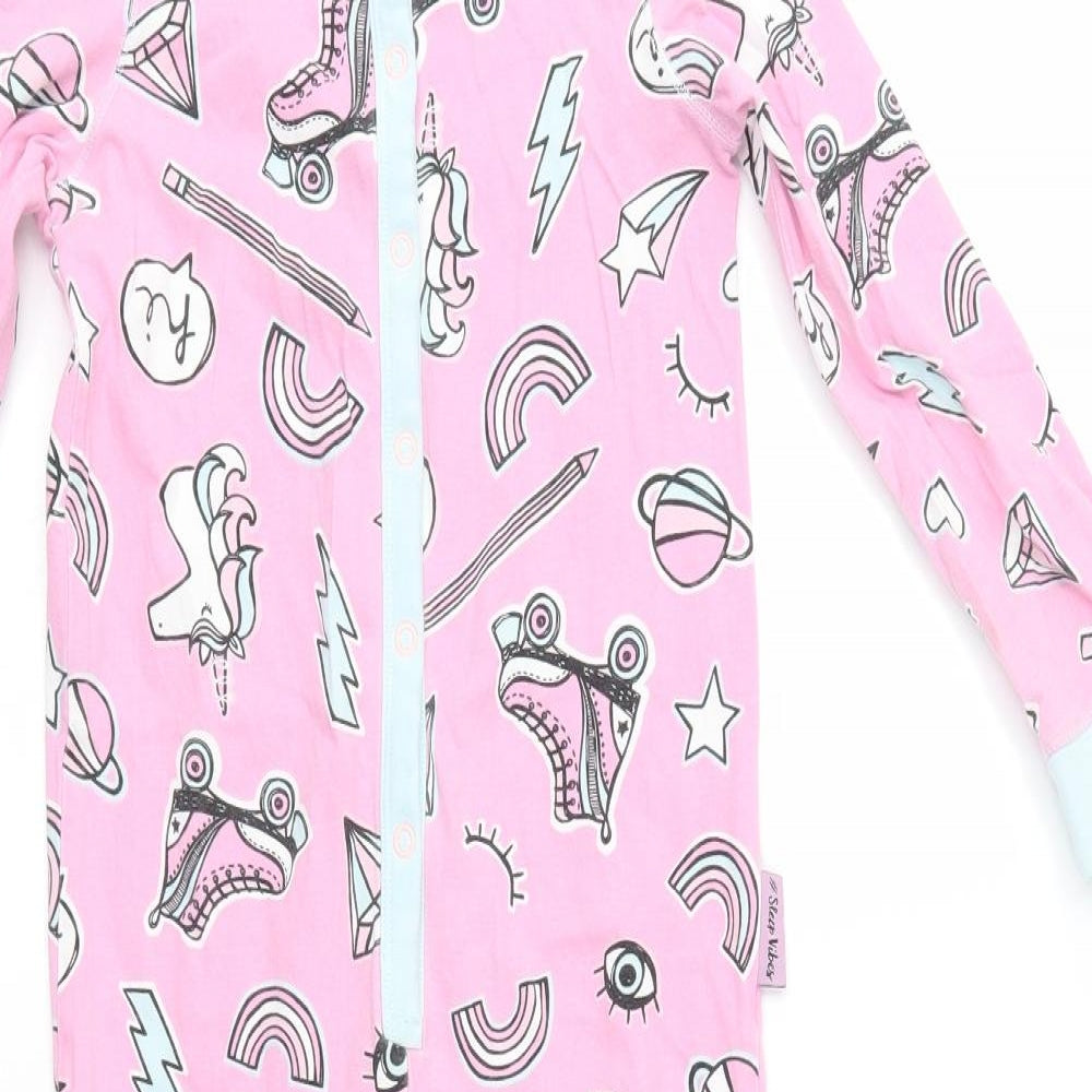TU Girls Pink    One Piece Size 6-7 Years