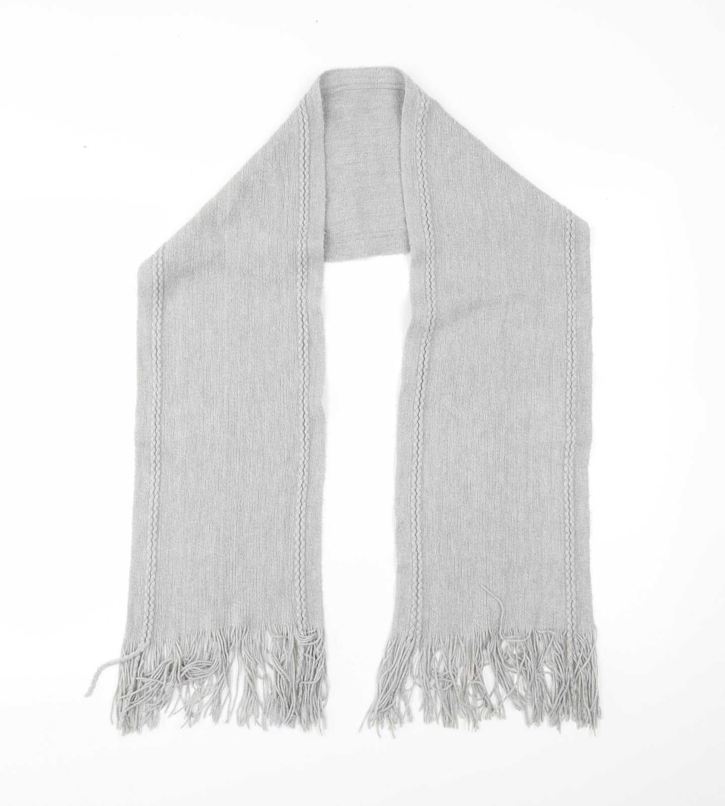 Preworn Womens Grey    Scarf