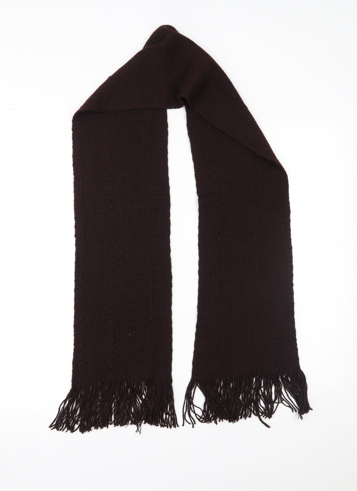 Preworn Womens Brown    Scarf