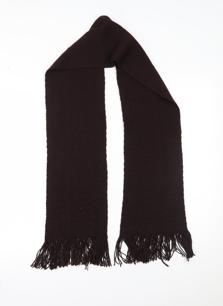 Preworn Womens Black    Scarf