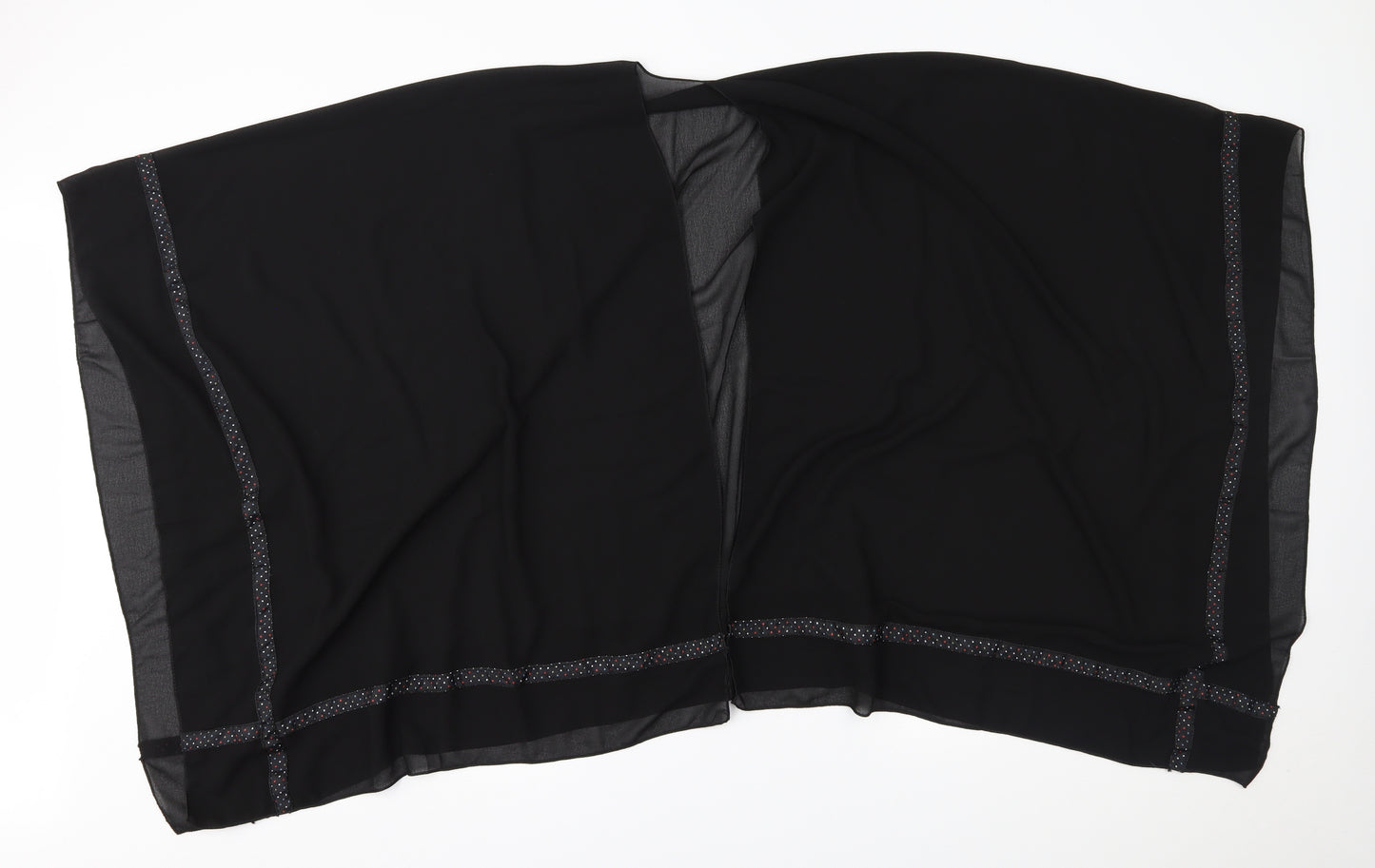 Preworn Womens Black   Cape Jumper One Size