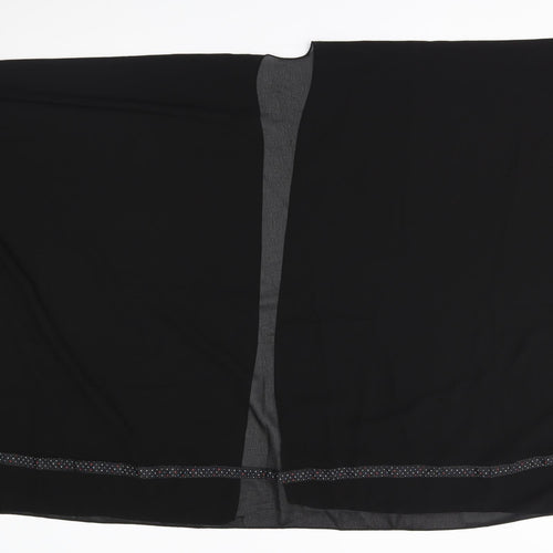 Preworn Womens Black   Cape Jumper One Size