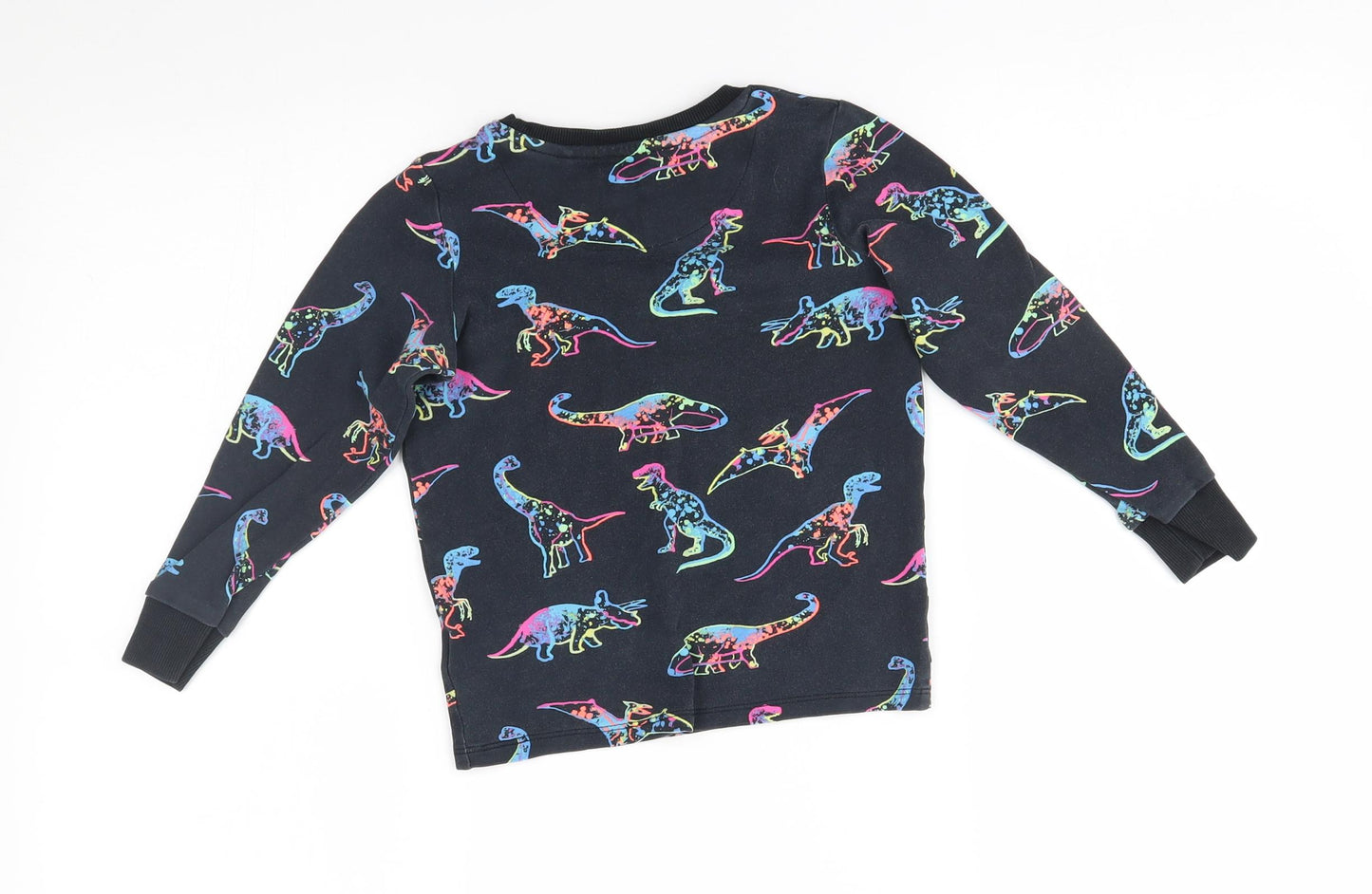 NEXT Boys Black    Pyjama Top Size 5-6 Years  - dino, matching set