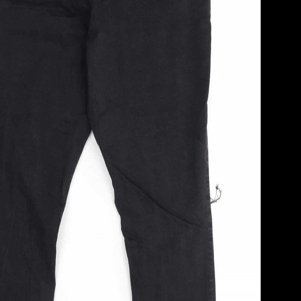 BHS Womens Black   Straight Jeans Size 20 L24 in