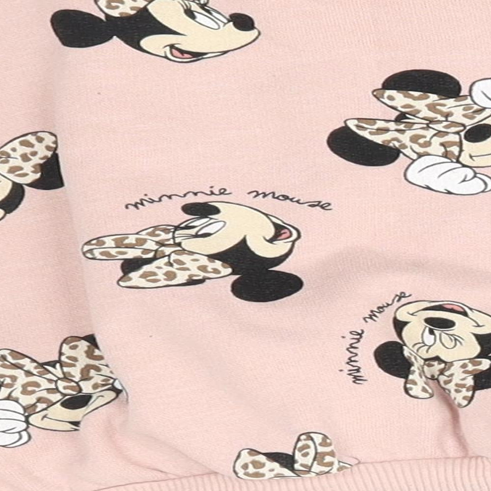 Zara Girls Pink   Pullover Sweatshirt Size 2-3 Years  - disney