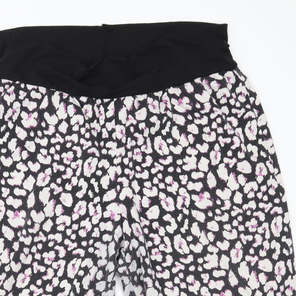 George Womens White Floral   Lounge Pants Size 20