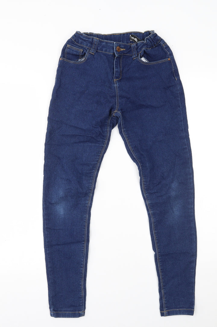denim co Girls Blue Skinny Jeans Size 11-12 Years