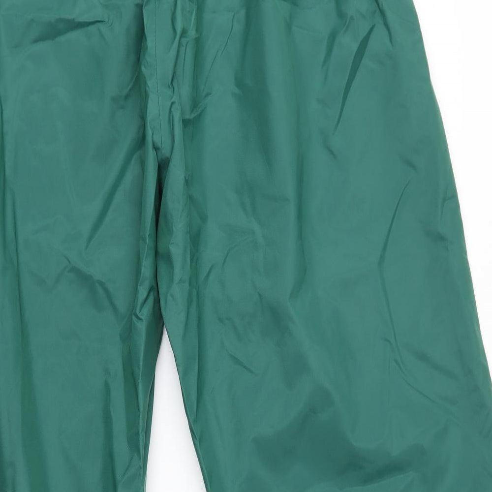 GDT Mens Green   Rain Trousers Trousers Size 2XL L29 in