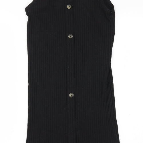 Primark Girls Black   Jumper Dress  Size 9-10 Years