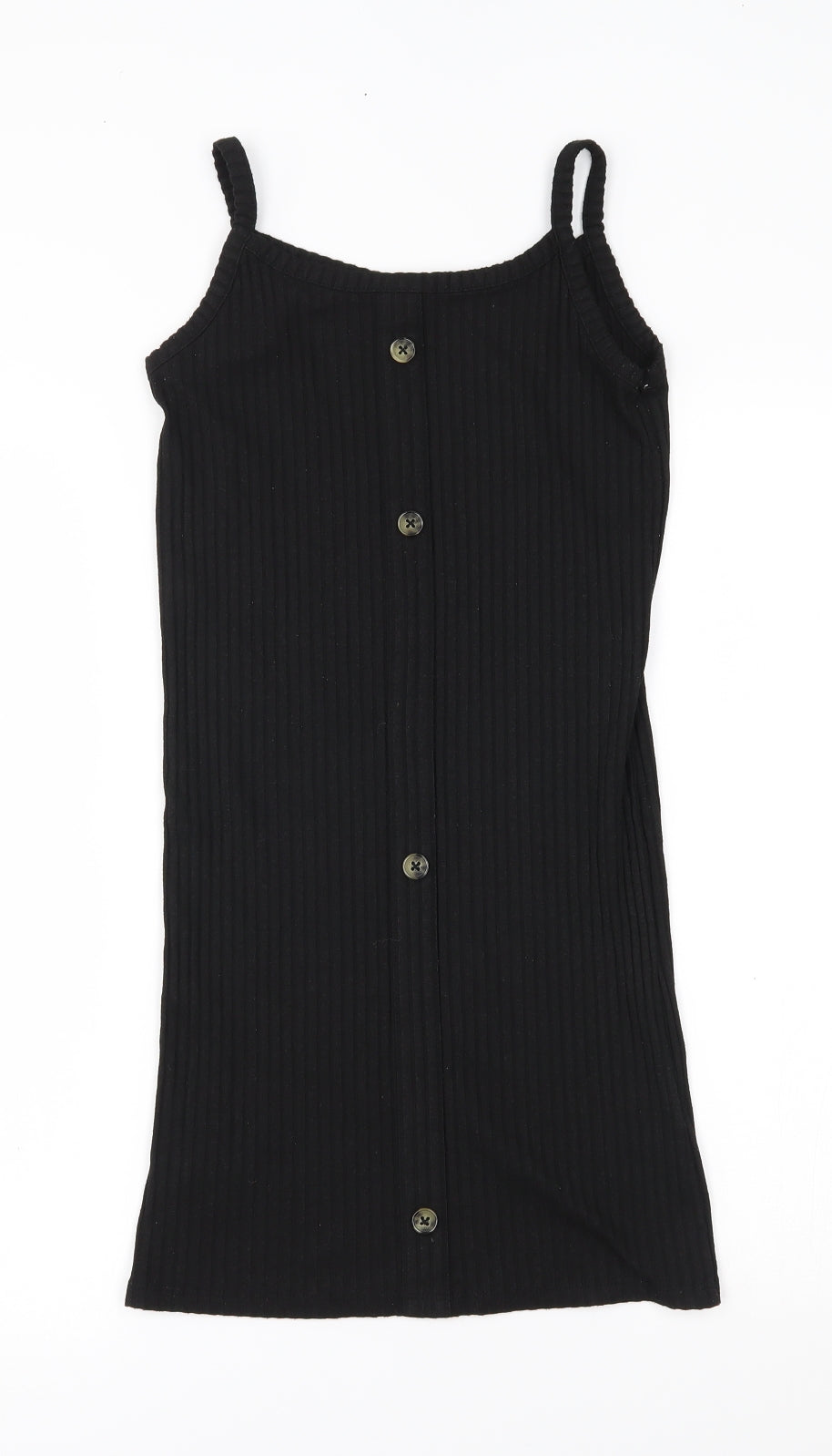 Primark Girls Black   Jumper Dress  Size 9-10 Years