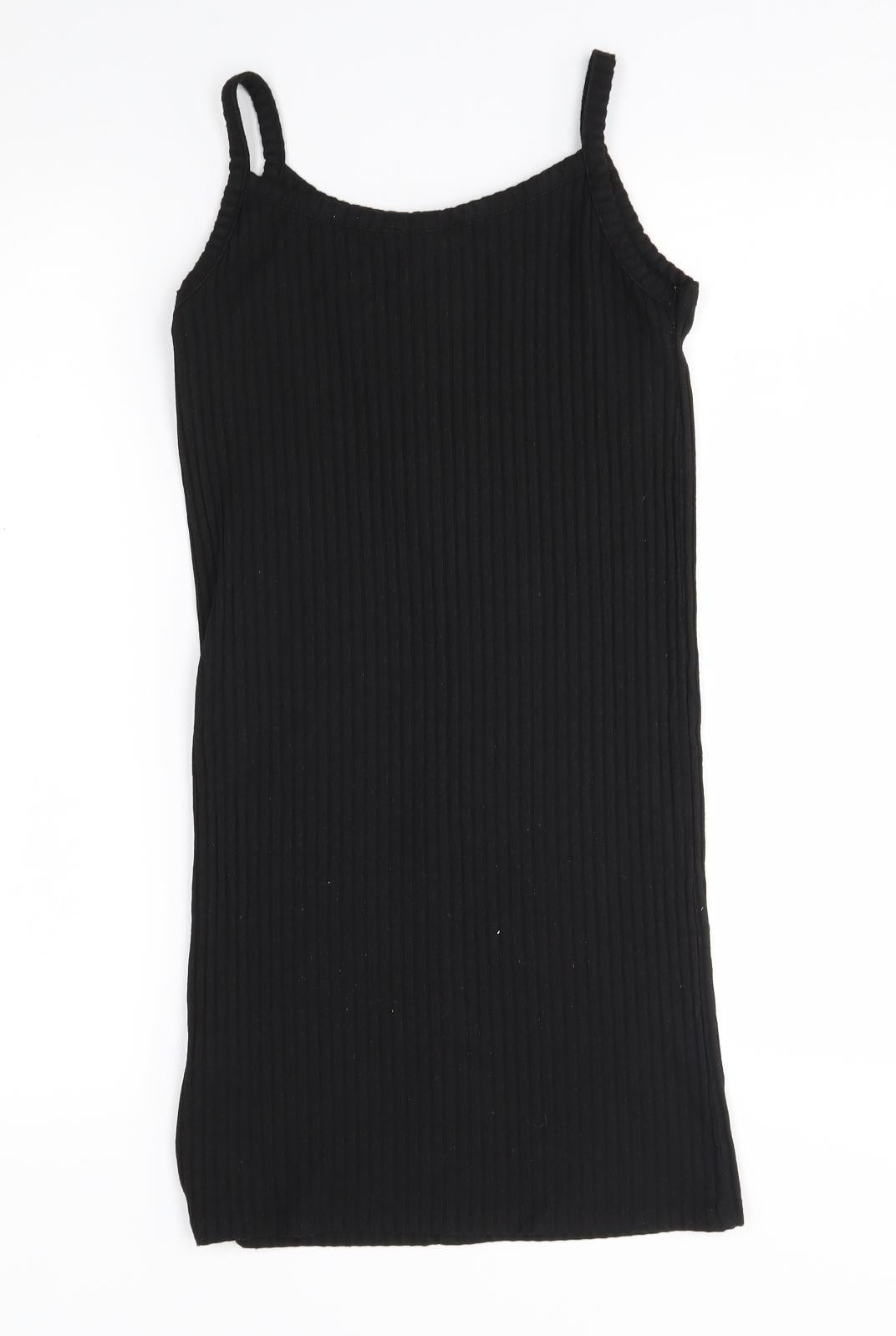 Primark Girls Black   Jumper Dress  Size 9-10 Years