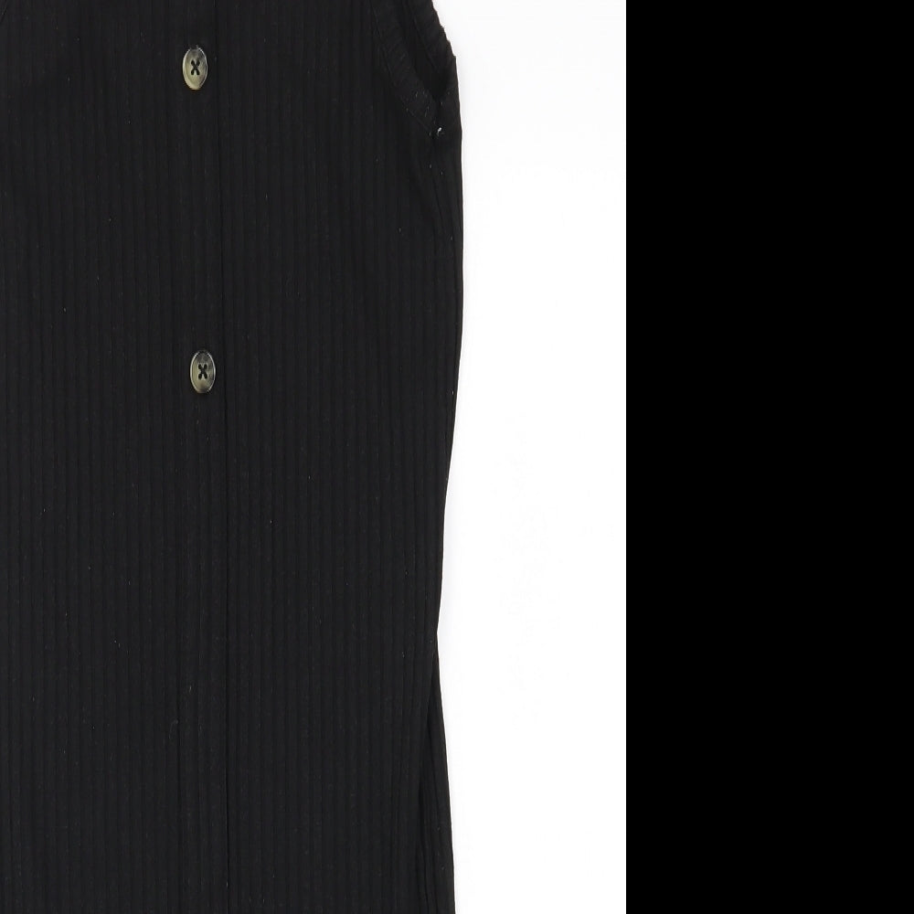 Primark Girls Black   Jumper Dress  Size 9-10 Years