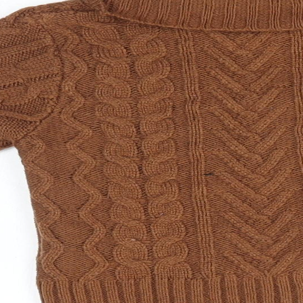 SheIn Girls Brown   Pullover Jumper Size 2 Years
