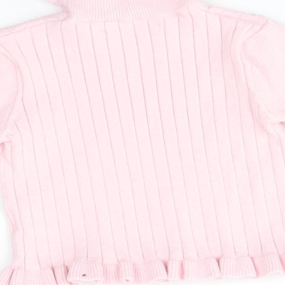 SheIn Girls Pink   Pullover Jumper Size 2 Years