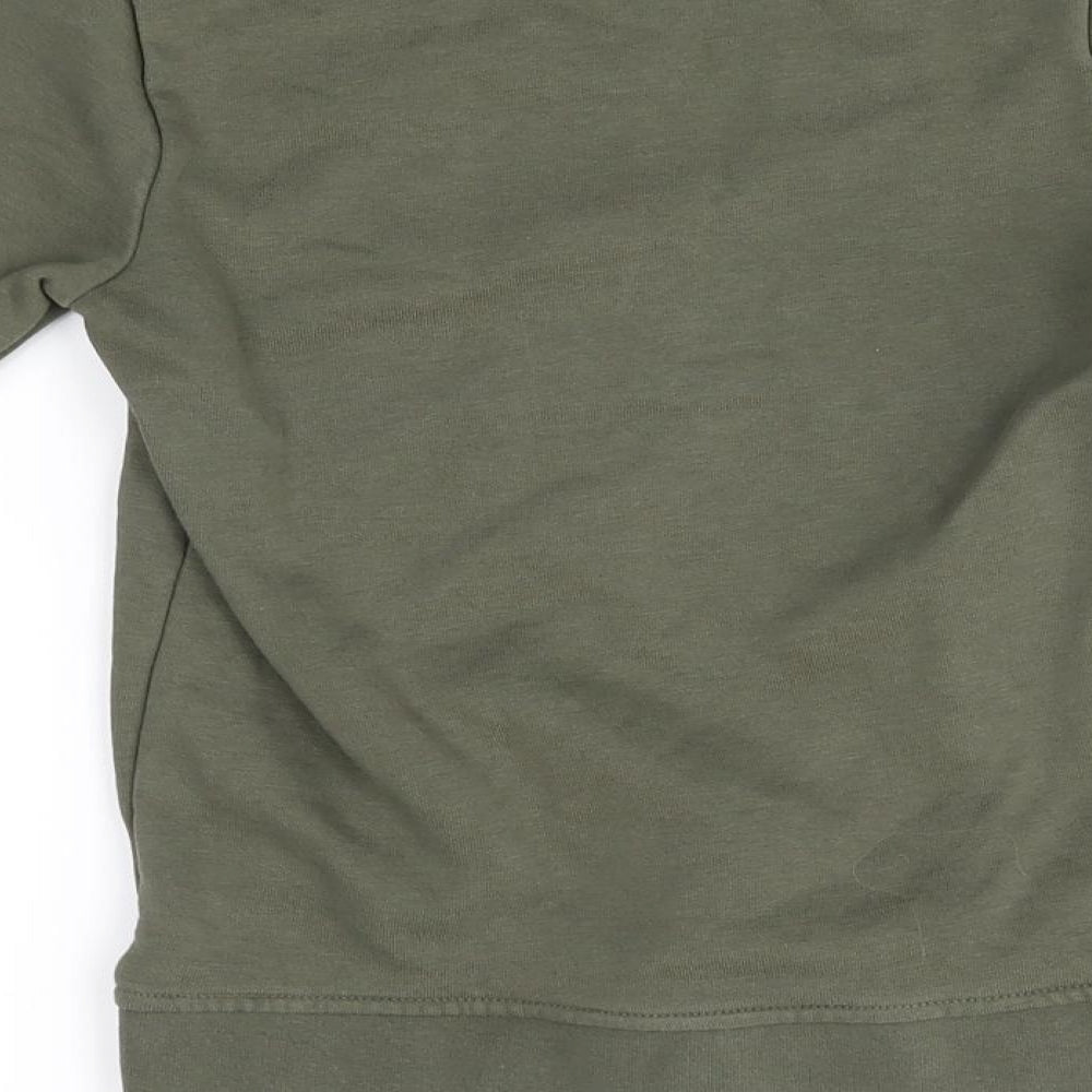 George Girls Green   Pullover Jumper Size 6-7 Years