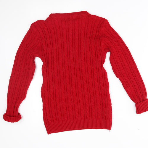 Pulse Womens Red   Pullover Jumper Size M