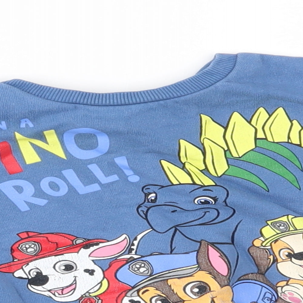 George Baby Blue   Pullover Jumper Size 12-18 Months  - paw patrol