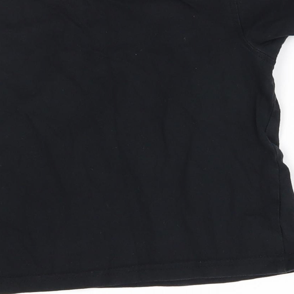 George Baby Black   Basic T-Shirt Size 18-24 Months  - my daddy is the coolest