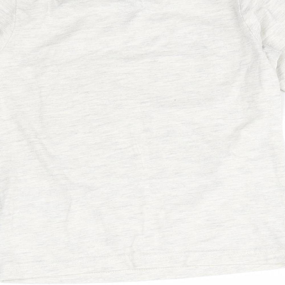 M&S Boys Grey   Basic T-Shirt Size 2-3 Years  - have your elf a merry christmas