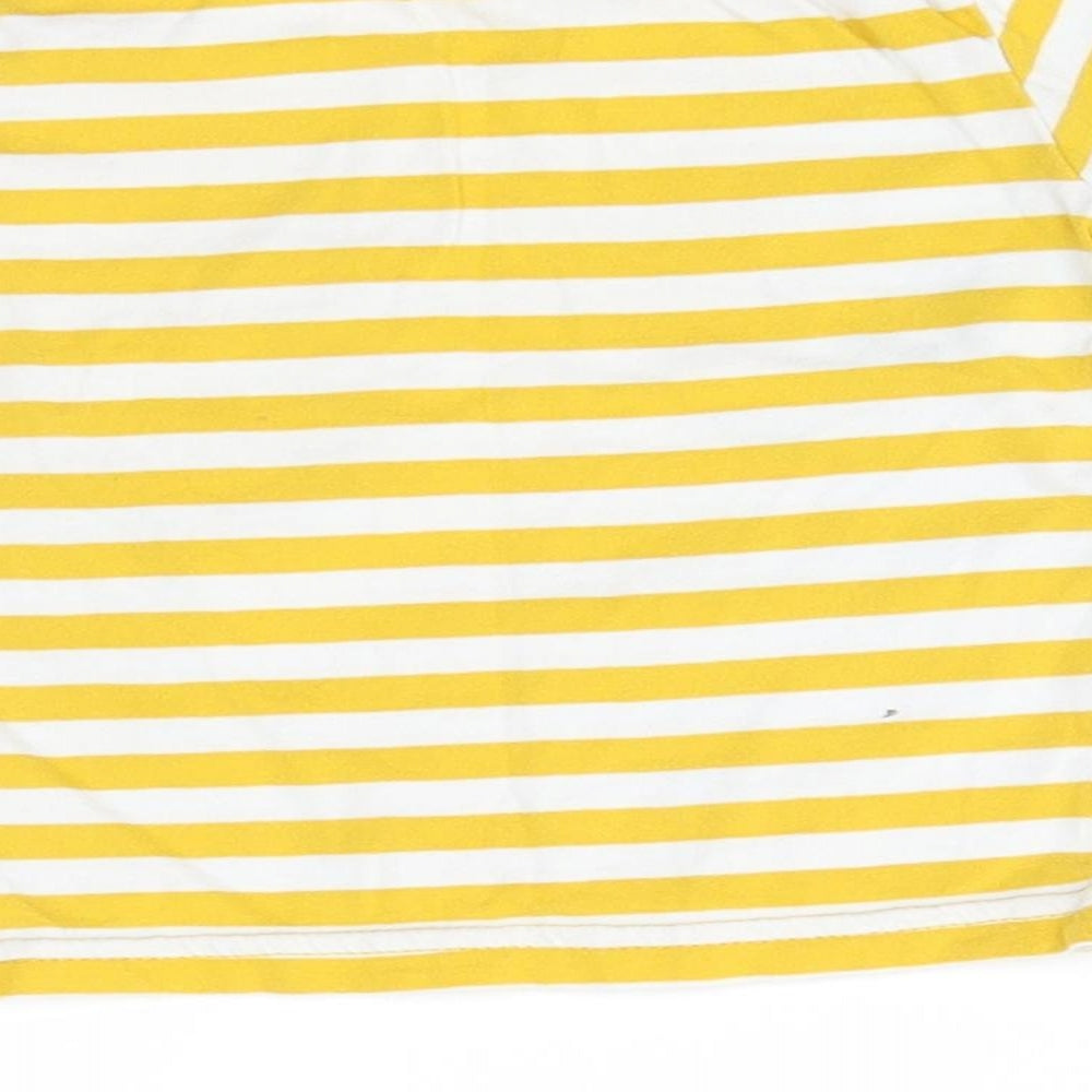 George Baby Yellow Striped  Basic T-Shirt Size 12-18 Months  - paw patrol