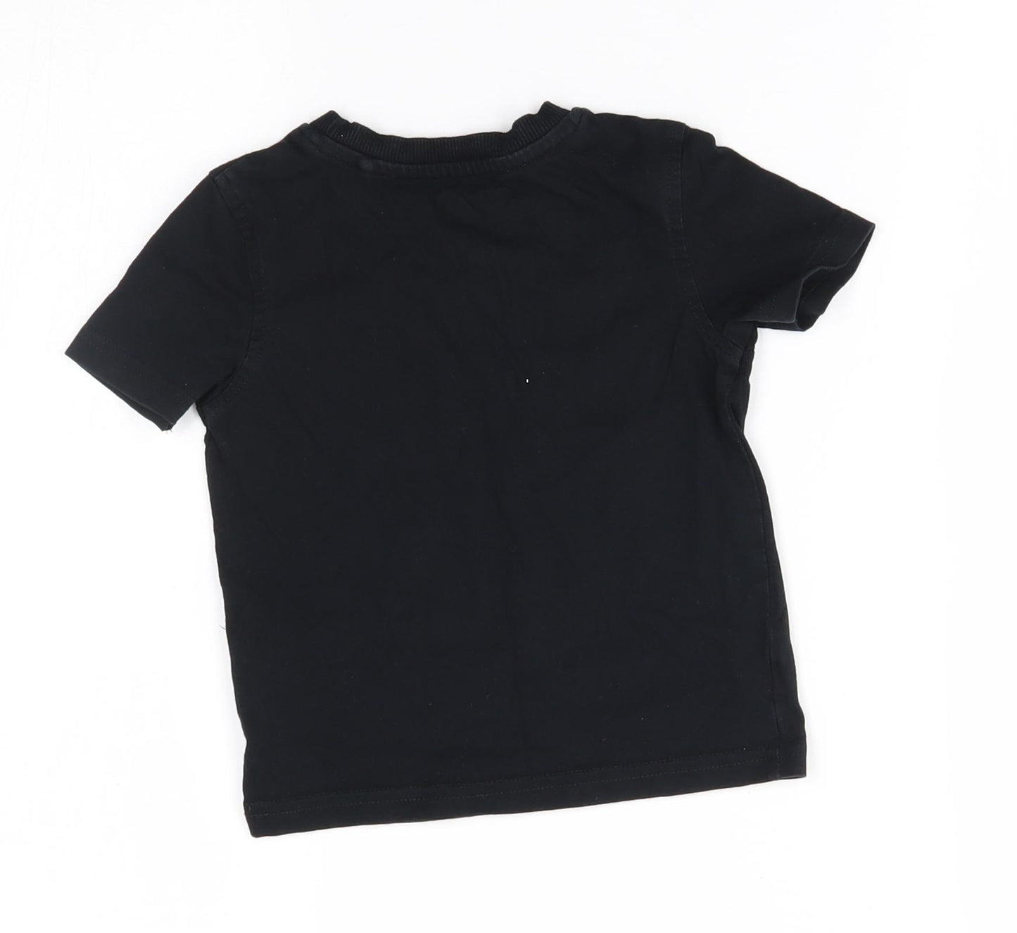 George Baby Black   Basic T-Shirt Size 18-24 Months  - bri