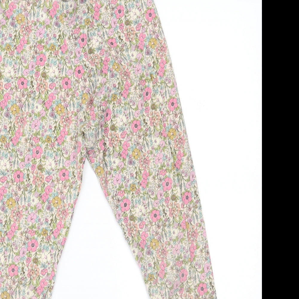 NEXT Girls Green Floral   Pyjama Pants Size 12 Years