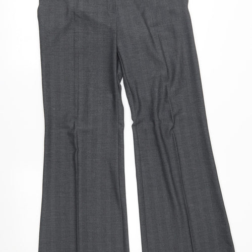 NEXT Womens Grey   Bloomer Trousers Size 12 L32 in