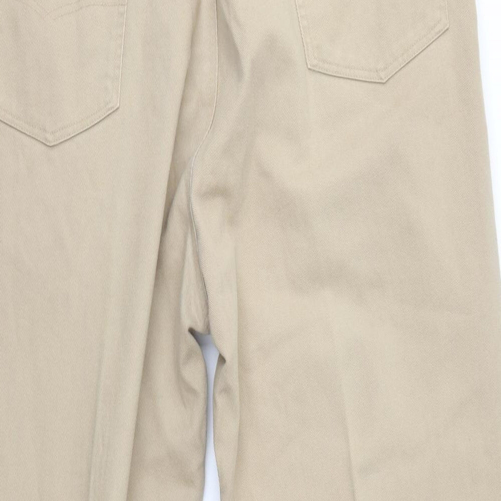 Unity Mens Beige   Straight Jeans Size 48 L27 in