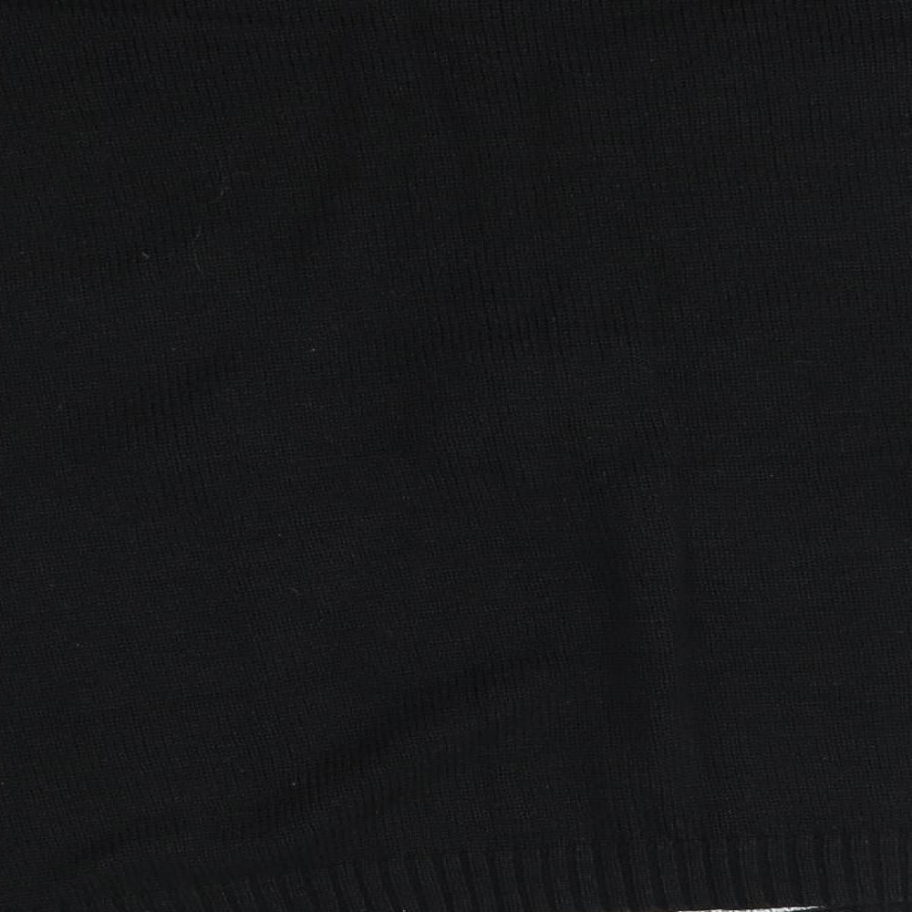 Cosy Christmas Womens Black   Pullover Jumper Size 16  - christmas