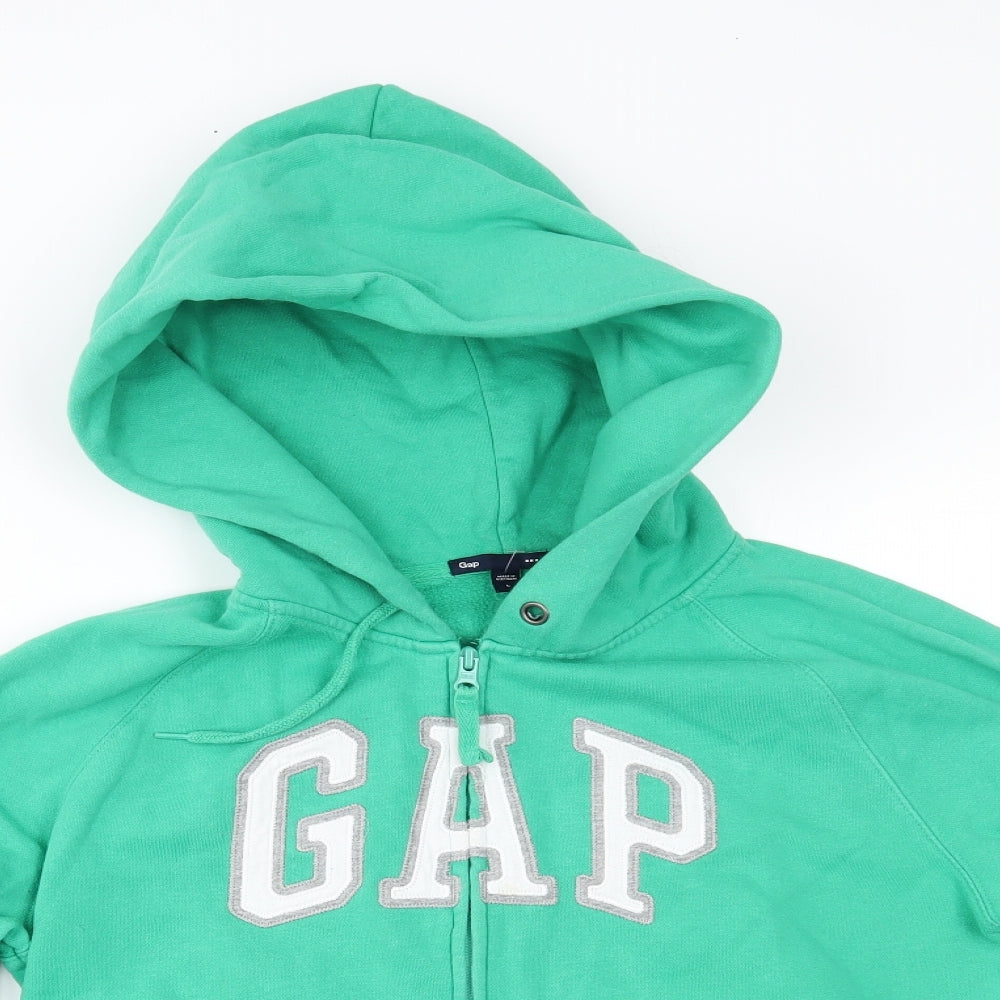 Gap Womens Green   Full Zip Hoodie Size L