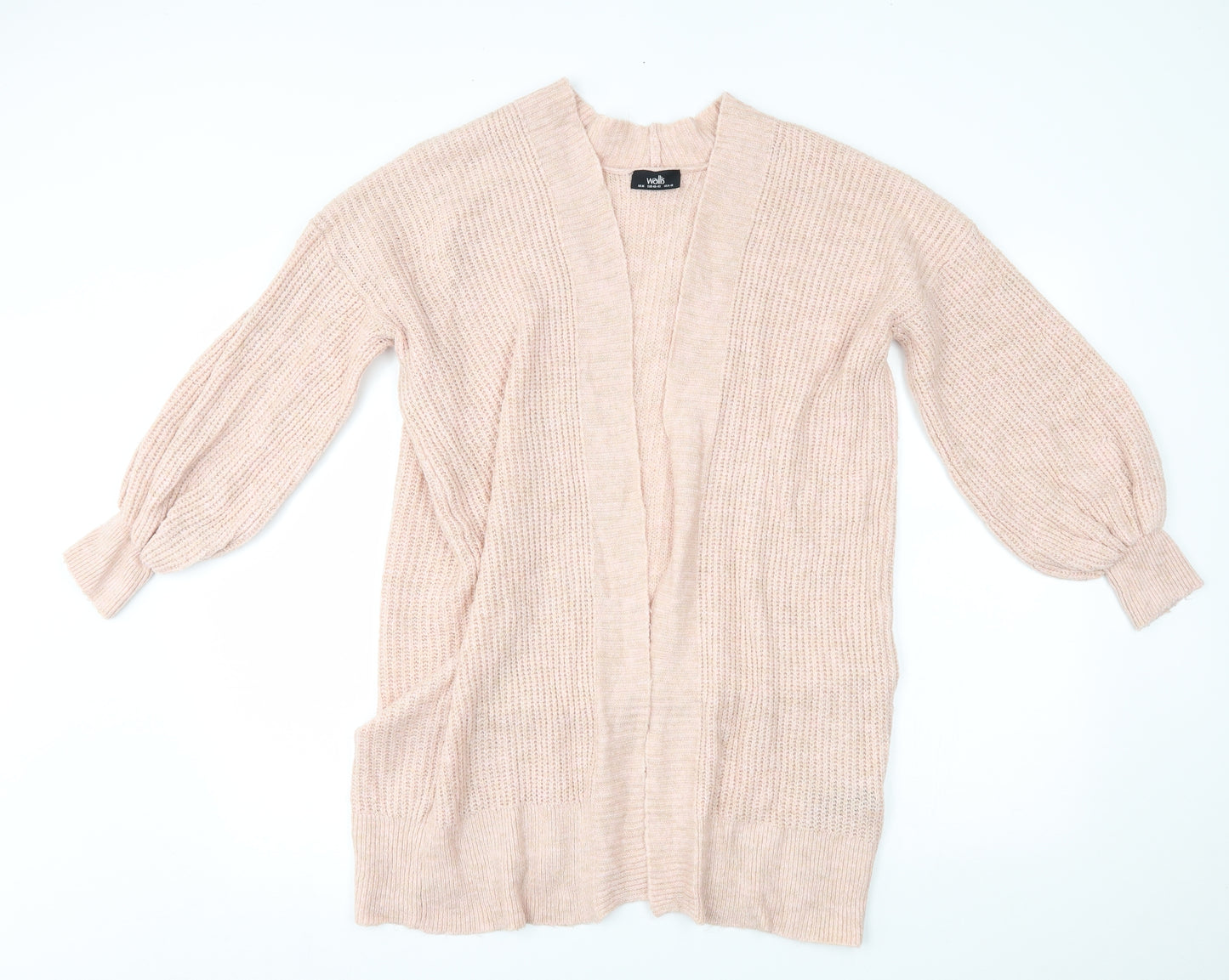 Wallis Womens Beige   Cardigan Jumper Size M