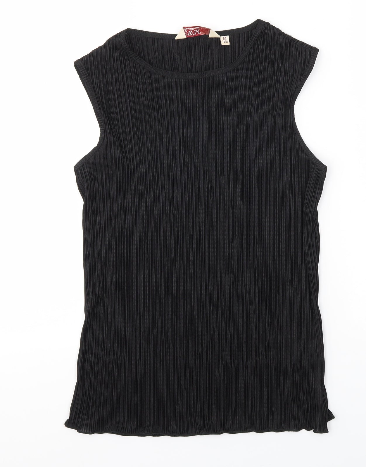 EWM Womens Black   Basic Tank Size 14