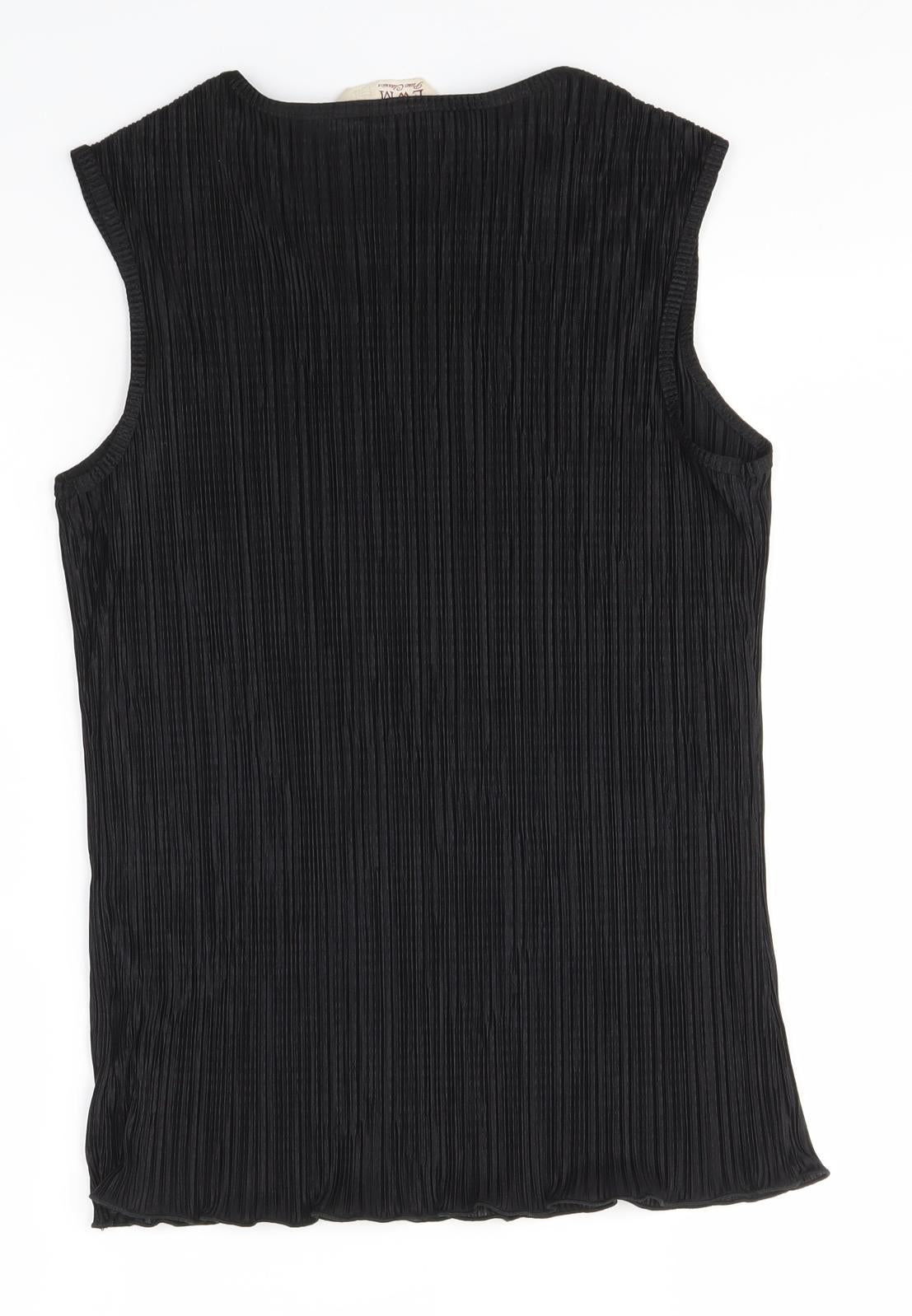 EWM Womens Black   Basic Tank Size 14