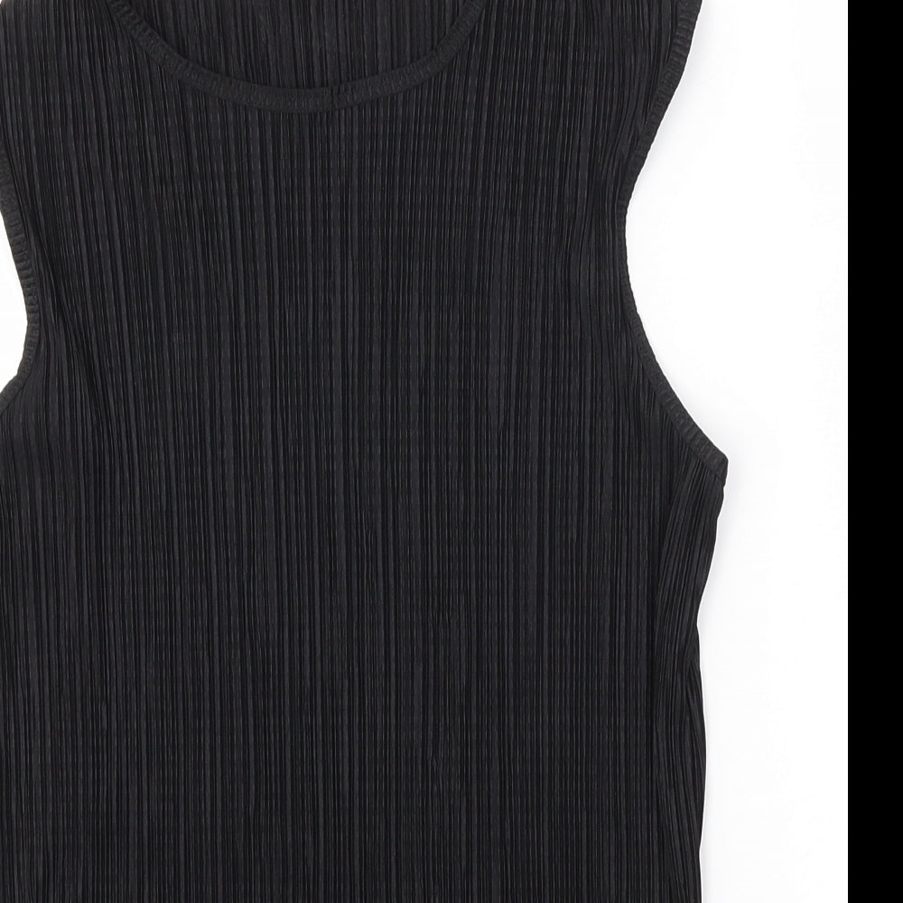 EWM Womens Black   Basic Tank Size 14