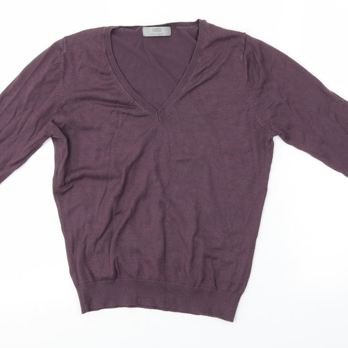 M&S Womens Purple   Pullover Jumper Size 12