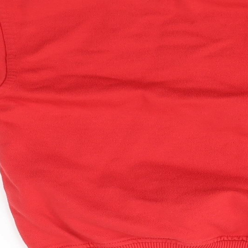 Pendle Sportswear Boys Red   Pullover Sweatshirt Size 5-6 Years  - Branton JFC