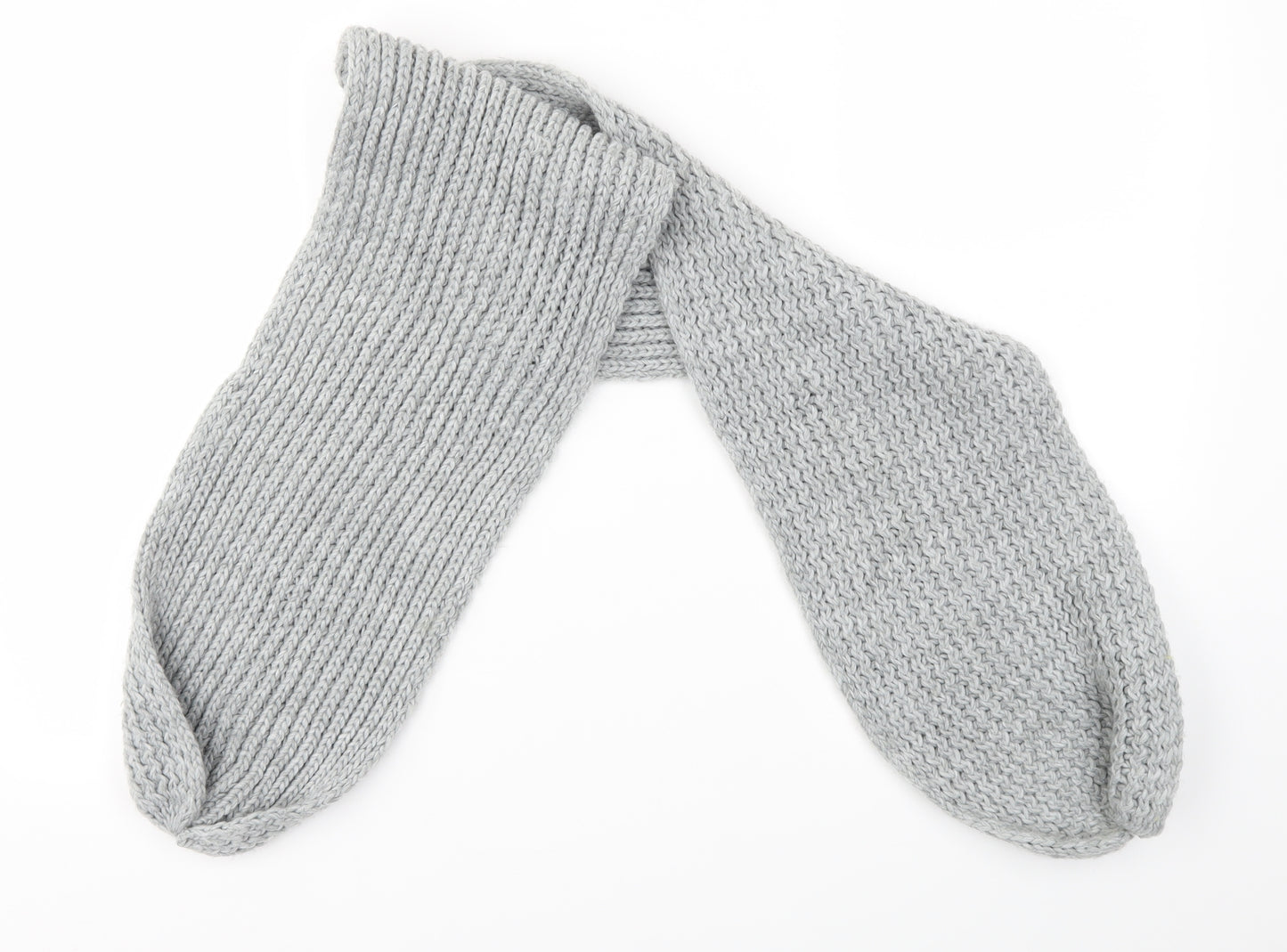 Nutmeg Womens Grey  Knit  Scarf
