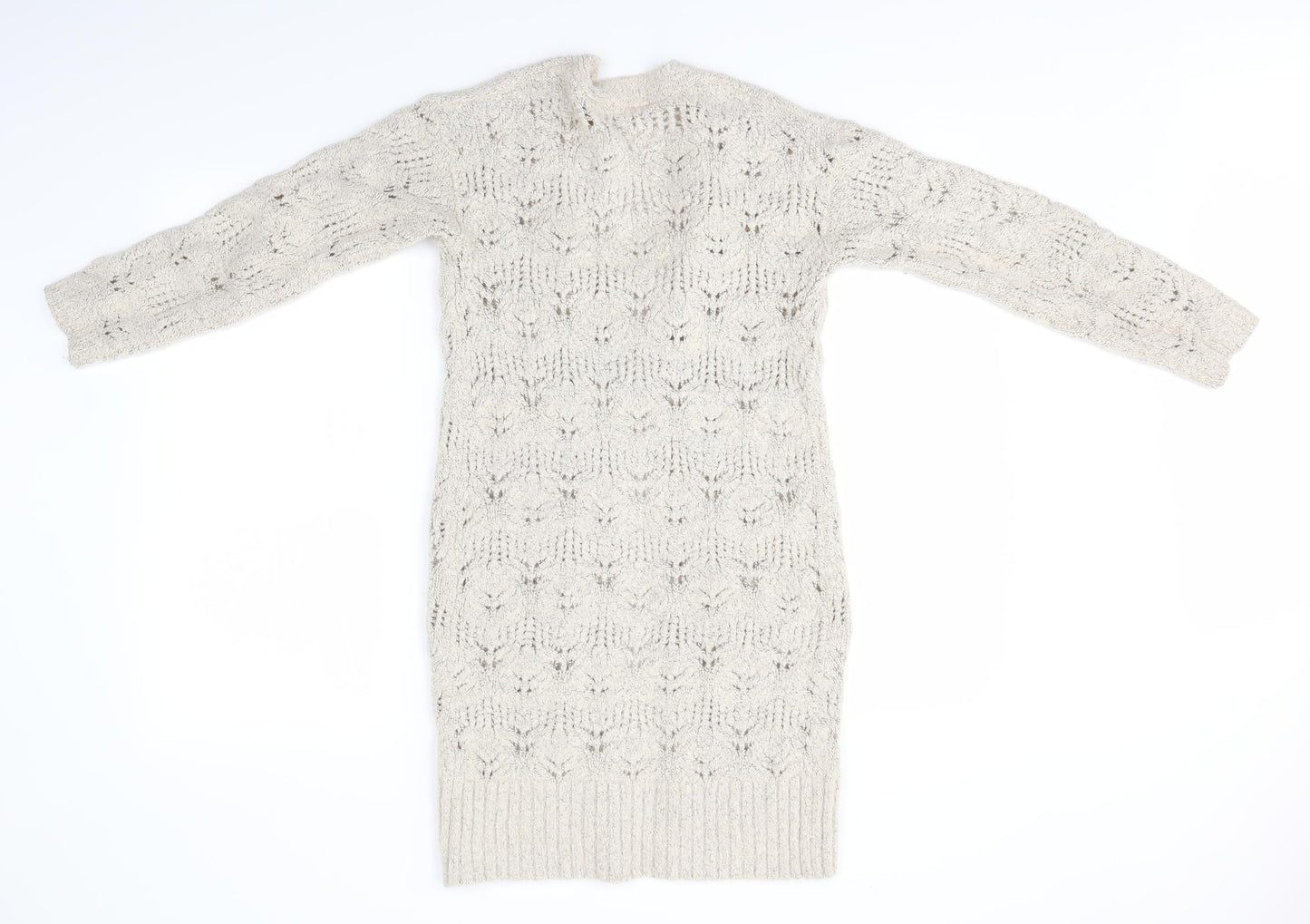 TU Womens Beige   Cardigan Jumper Size S