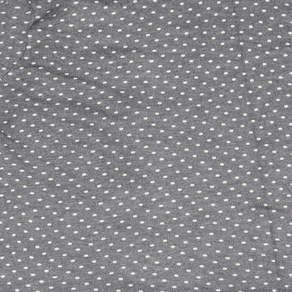 TU Womens Grey Polka Dot  Cardigan Jumper Size 16