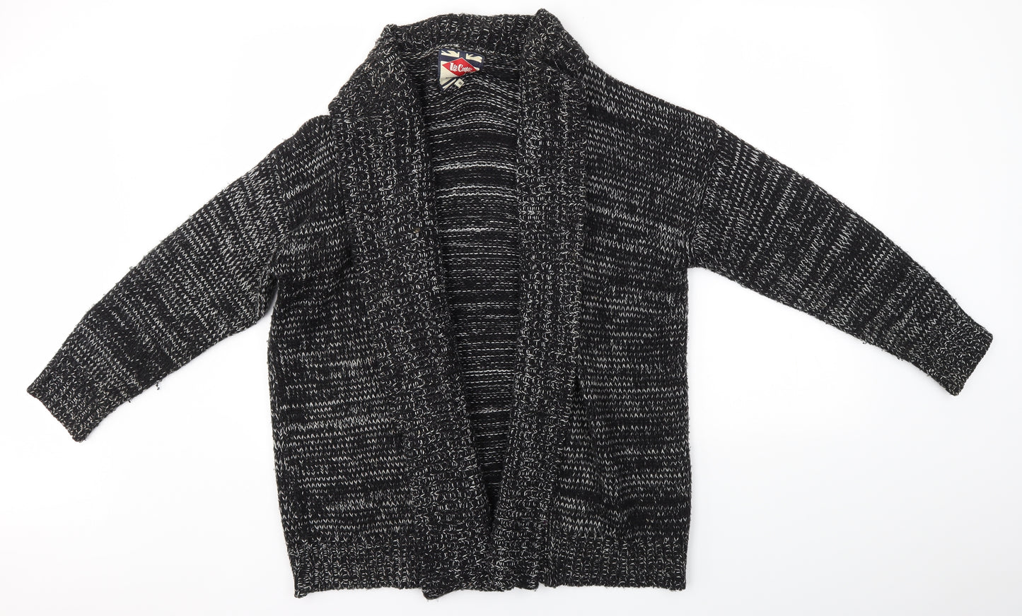 Lee Cooper Womens Black   Cardigan Jumper Size 18