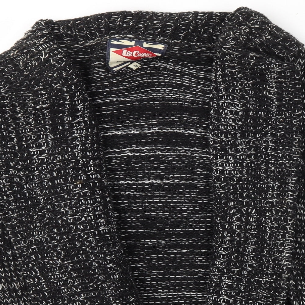 Lee Cooper Womens Black   Cardigan Jumper Size 18