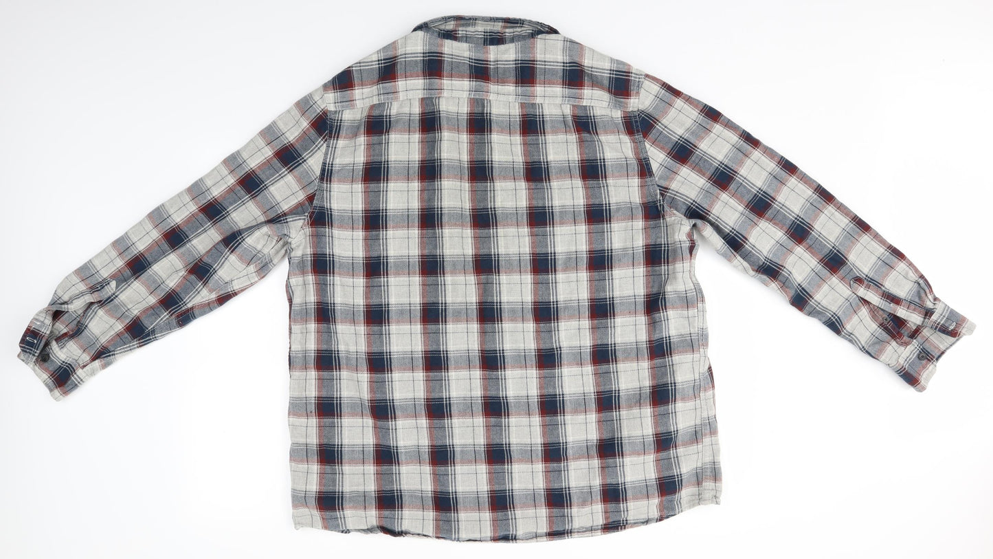 George Mens Multicoloured Check   Button-Up Size 2XL