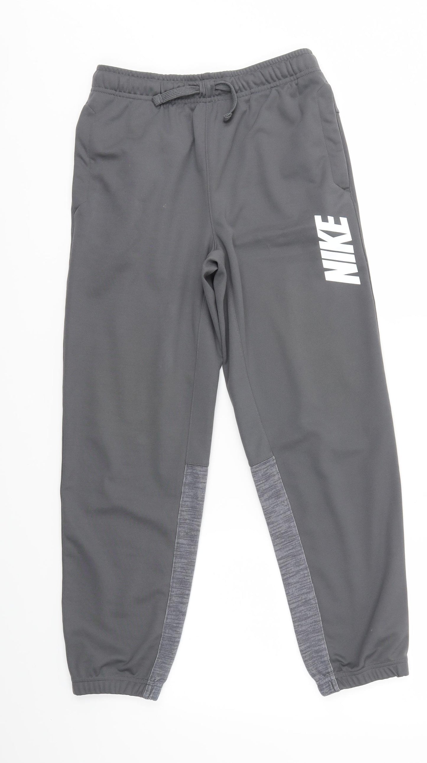 Nike Boys Grey   Jogger Trousers Size 12-13 Years