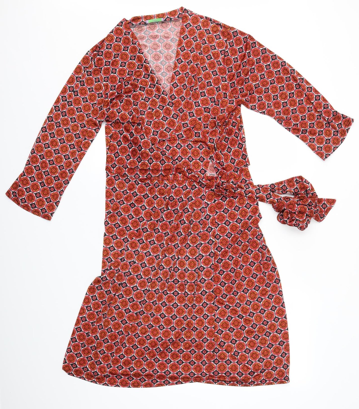 Onjenu Womens Multicoloured Floral  A-Line  Size 18
