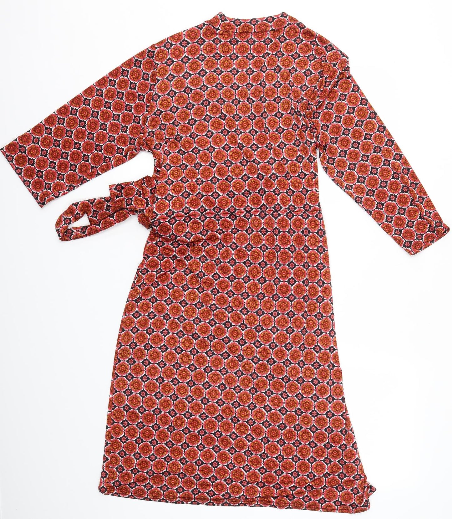 Onjenu Womens Multicoloured Floral  A-Line  Size 18