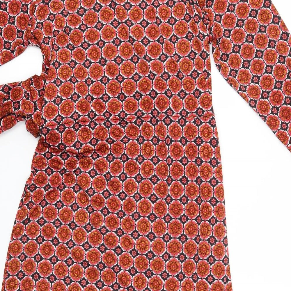 Onjenu Womens Multicoloured Floral  A-Line  Size 18