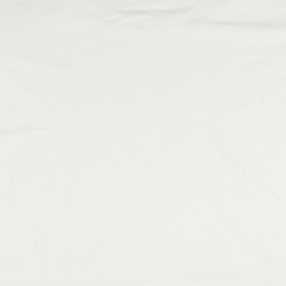 Basic U Womens White   Basic T-Shirt Size L