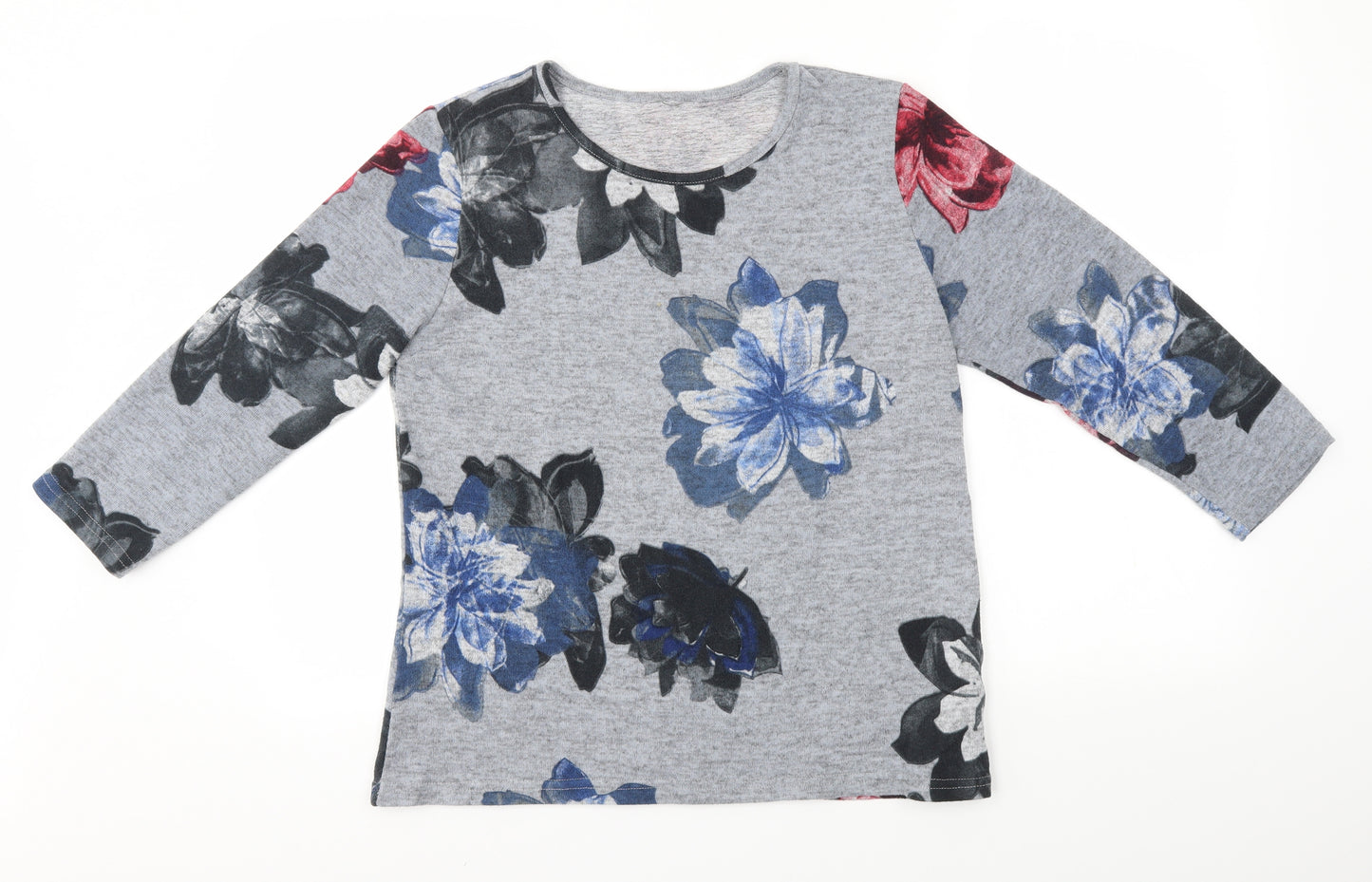 Preworn Womens Multicoloured Floral  Pullover Jumper Size M