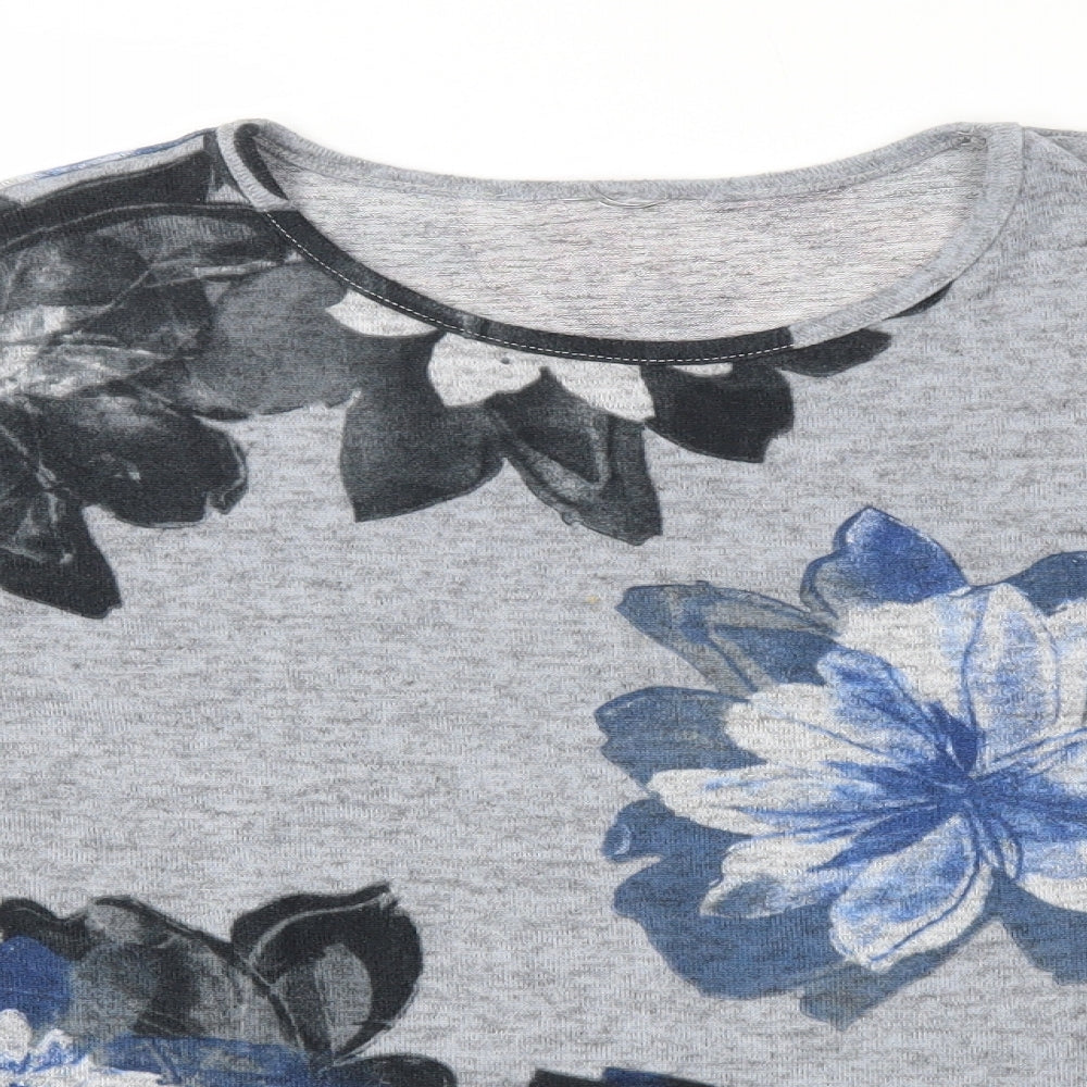 Preworn Womens Multicoloured Floral  Pullover Jumper Size M